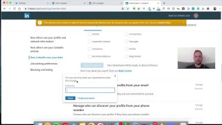 4 - 6 Így exportáld ki az összes adatodat Linkedinről