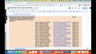 Hol találom a konzultációs időpontokat / műhelymunka alkalmakat?