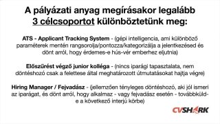 Karrierváltás lépésről lépésre - előadás felvétel