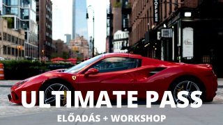 Cápatörvények Ultimate Pass Előadás+Workshop jegy